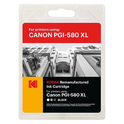 Kodak PGI-580XLPGBK) Sort 22 ml - Canon (kompatibel) (185C058030)