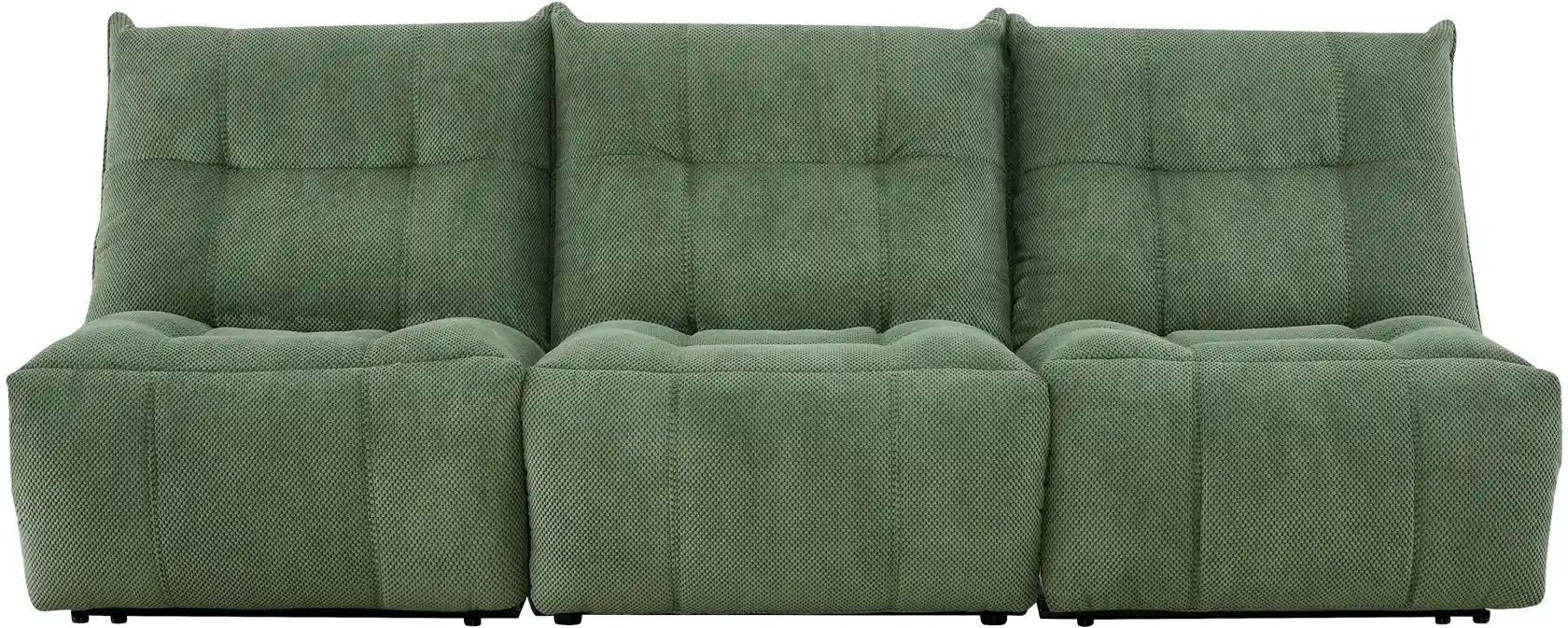 uno Einzelsofa mit Relaxfunktion Tokyo ¦ beige ¦ Maße (cm): B: 261 H: 91 T: