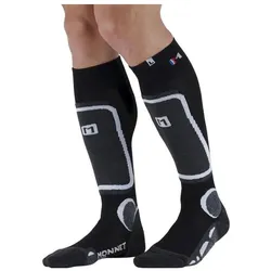 Monnet, Herren, Sportsocken, Back Side + (43 - 44), Grau