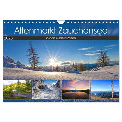 Altenmarkt Zauchensee (Wandkalender 2026 DIN A4 quer), CALVENDO Monatskalender