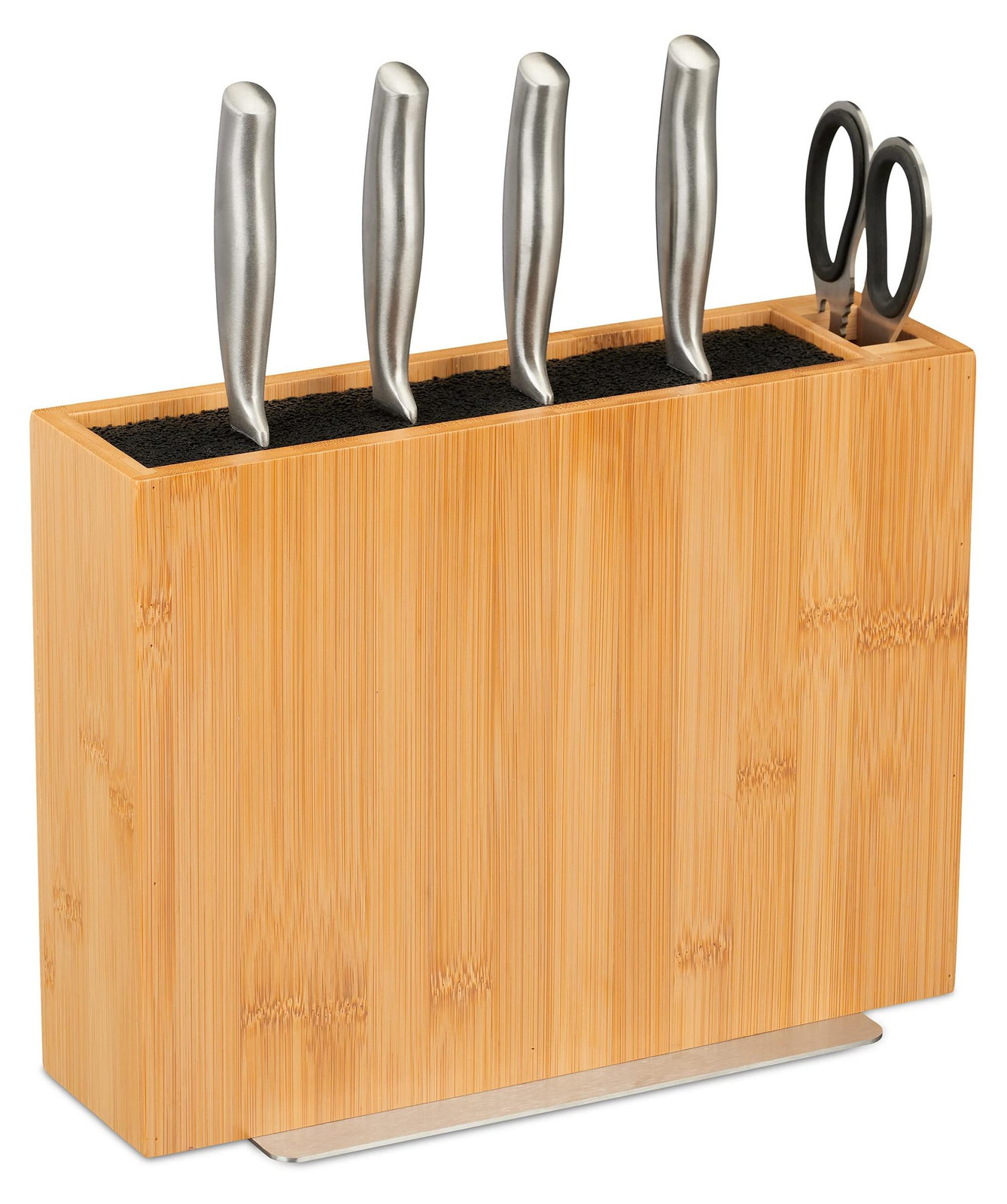 Dripio Bamboe messenblok met borstels, naturel/zwart