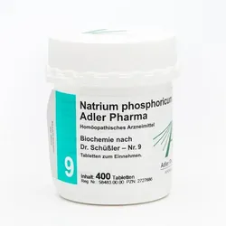 BIOCHEMIE Adler 9 Natrium phosphoricum D 6 Tabl. 400 St