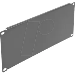 DELOCK 66664 - Blindabdeckung 19", 3 HE, schwarz