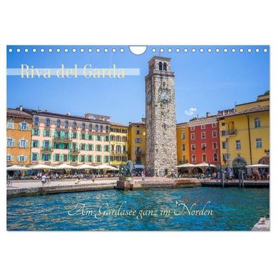 Riva del Garda - Am Gardasee ganz im Norden (Wandkalender 2027 DIN A4 quer), CALVENDO Monatskalender