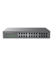 Grandstream Networks Grandstream Switch nicht verwaltet 24 x 10/100/1000 Desktop an Rack montierbar (GWN7703)