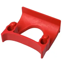 FBK Halter, groß, DU 28 - 38 mm, rot