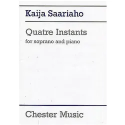 4 Instants: For Soprano and Piano, Fachbücher von Kaija Saariaho