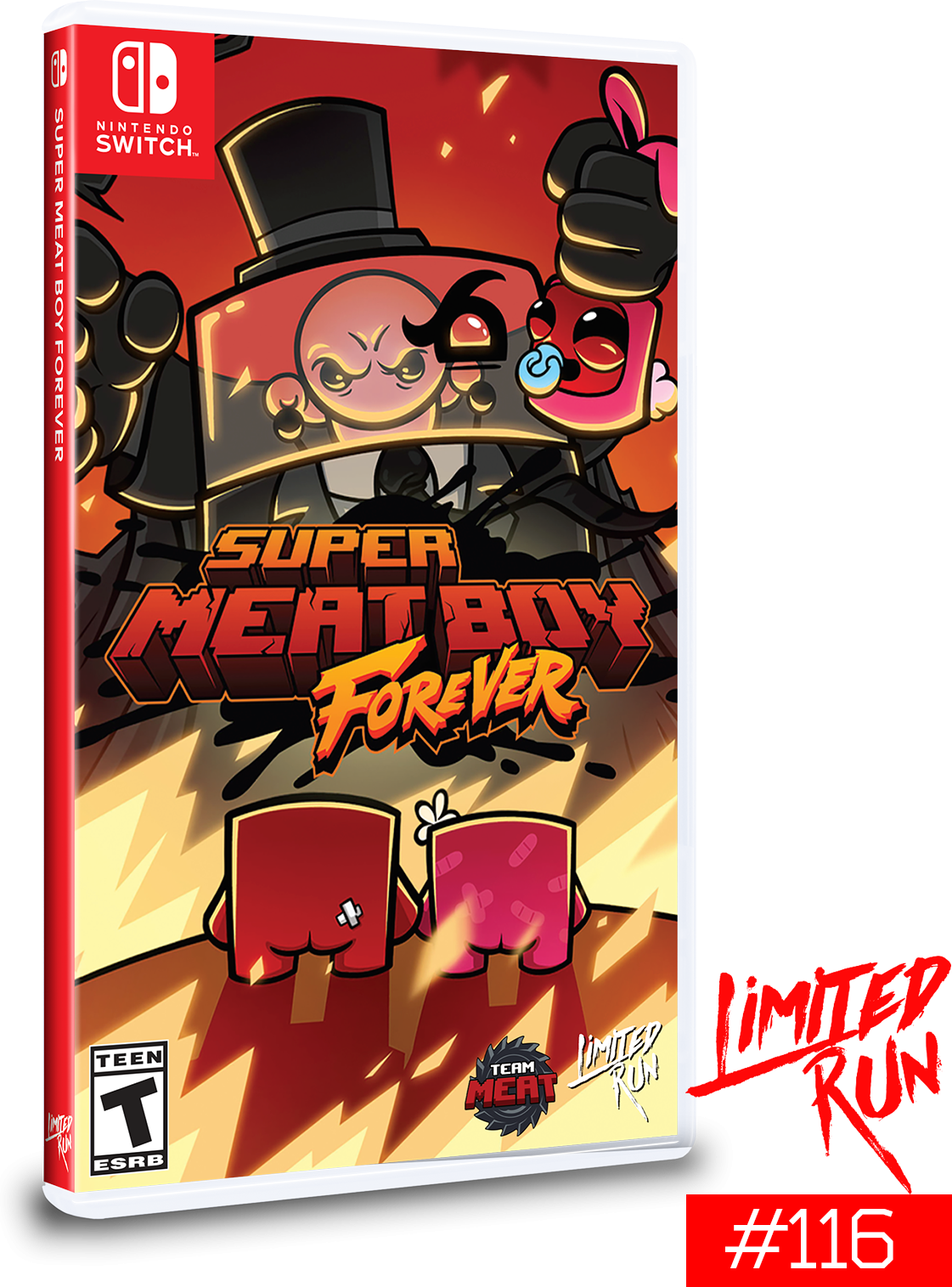 Super Meat Boy Forever (Limited Run #116) (Import) (Nintendo Switch)
