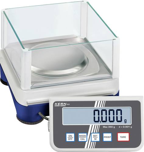 Kern PCD 250-3 Präzisionswaage Wägebereich (max.) 250g Ablesbarkeit 0.001g über Steckernetzteil Silber