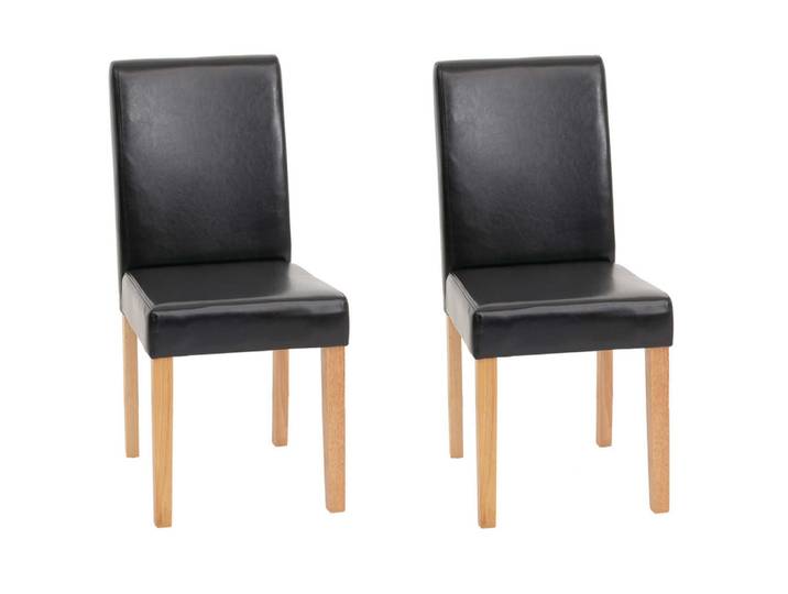 Jamb Esszimmerstuhl Schwarz 2er-Set, Textil, 43x90x56 cm, Esszimmer, Stuhl