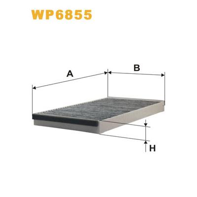 WIX FILTERS Filter, Innenraumluft WP6855