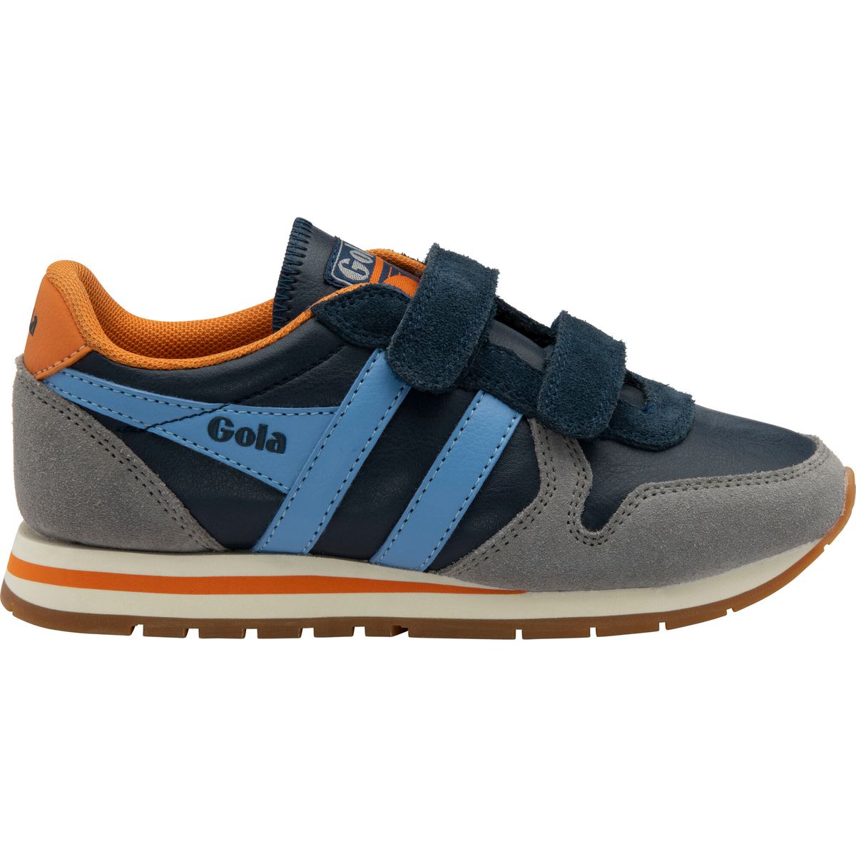 Gola Daytona Pure Strap Sneaker Kids navy/cement/vista blue (EC) 2 CKA319-EC-2-navycementvistablue