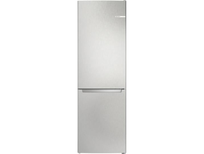 Bosch Serie 2, Freistehende Kühl-Gefrier-Kombination mit Gefrierbereich unten, 186 x 60 cm, Metall-Optik, Total No Frost, KGN36ELEA, ID KGN36ELEA