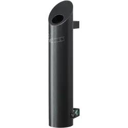 Wandaschenbecher VAR SG 50 Wandascher antik silber 2,5 L zur Rohr- oder Wandbefestigung, gefertigt aus Edelstahl