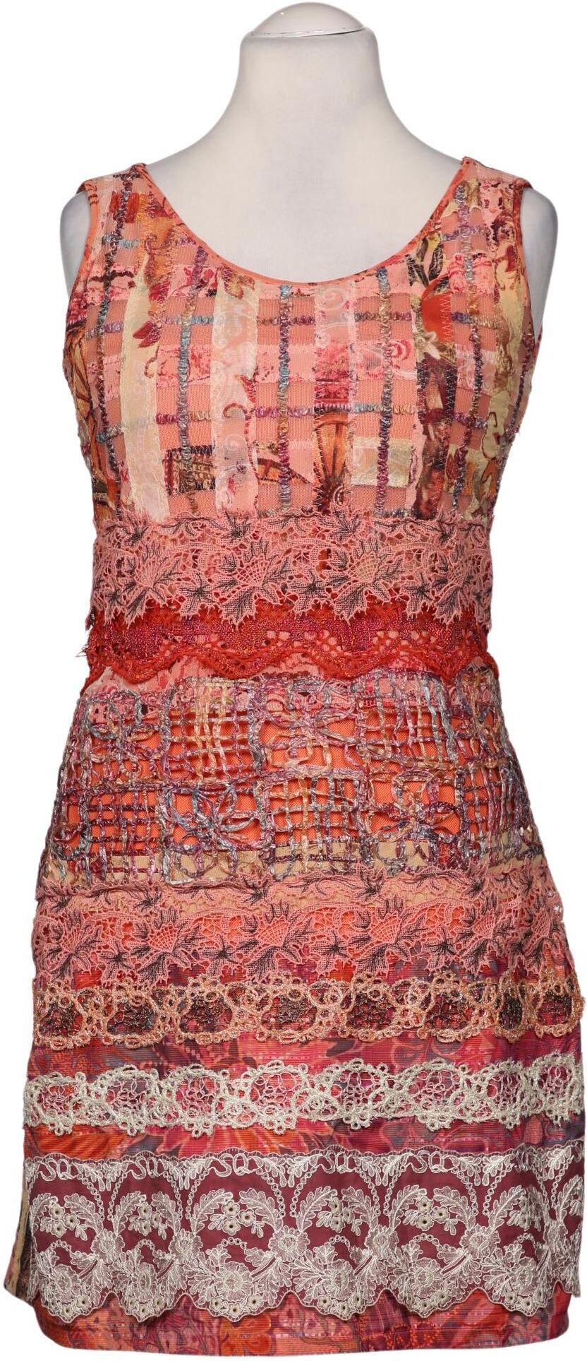 Save THE Queen! Damen Kleid, Mehrfarbig, Gr. L, Synthetik - Second Hand