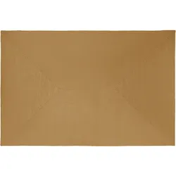 tectake Geflochtener Teppich, RAYA, Polypropylen Polyester, 290 x 200 cm, Jute-Optik, Boho, Indoor & Outdoor, pflegeleicht, braun