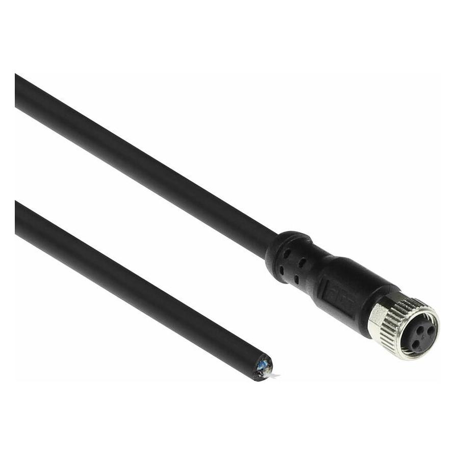 ACT Industrial 1.50 meters Sensor cable M8A 3-pin female to open end, Ultraflex Xtreme TPE cable, shield (SC3007)