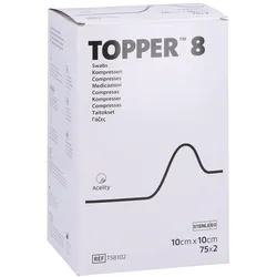 Topper 8 Kompr.10x10 cm steril 75X2 St