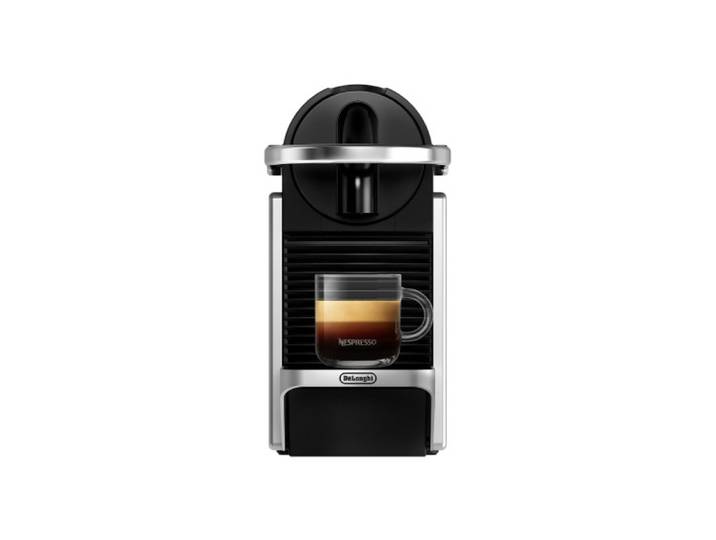 Nespresso Pixie EN127.S Maschine mit Kapseln von DeLonghi - Silber