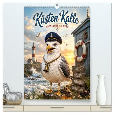Küsten Kalle - Abenteuer am Meer (hochwertiger Premium Wandkalender 2027 DIN A2 hoch), Kunstdruck in Hochglanz