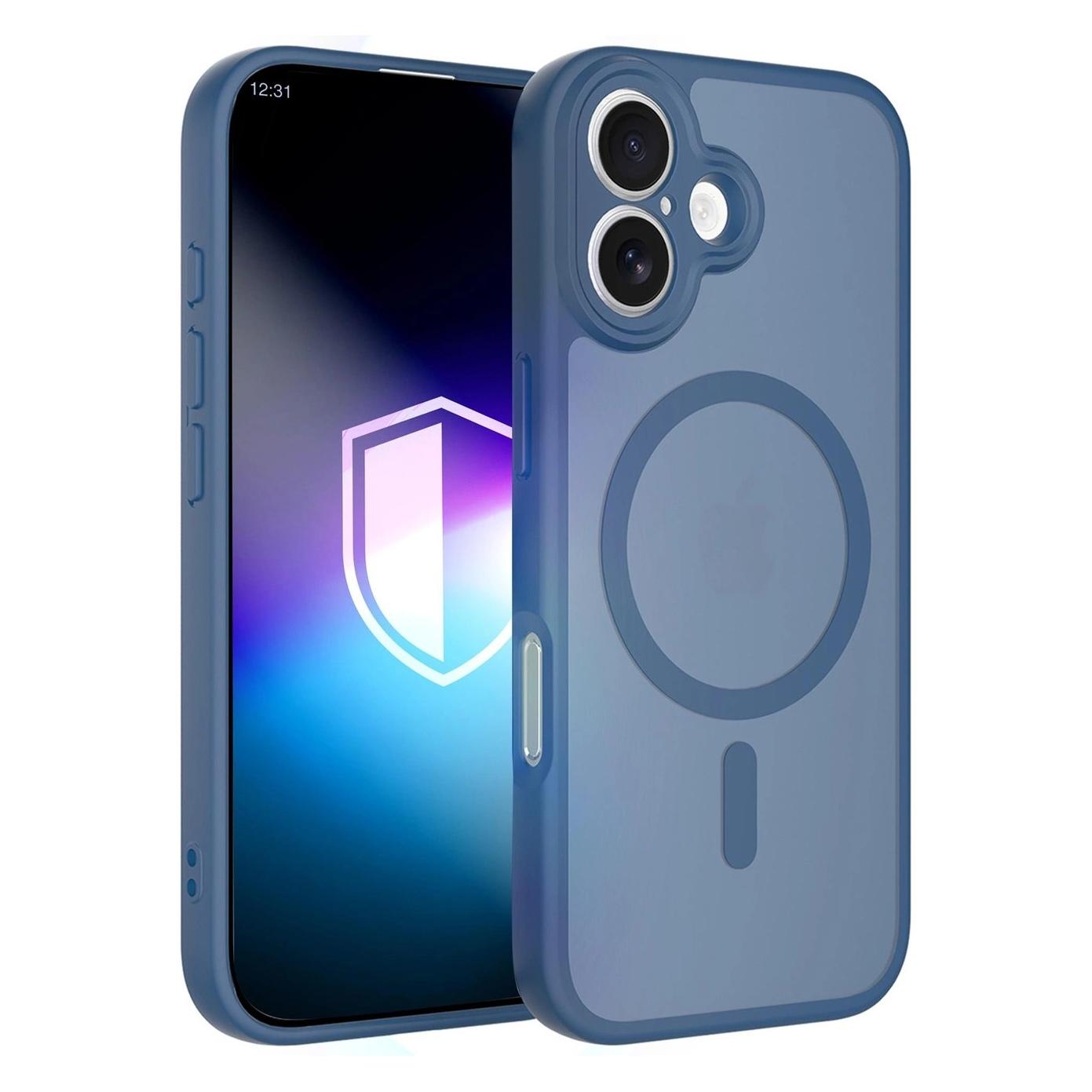 3MK Apple iPhone 16 - Misty MagCase Blue (Apple iPhone 16) (5903108759717)