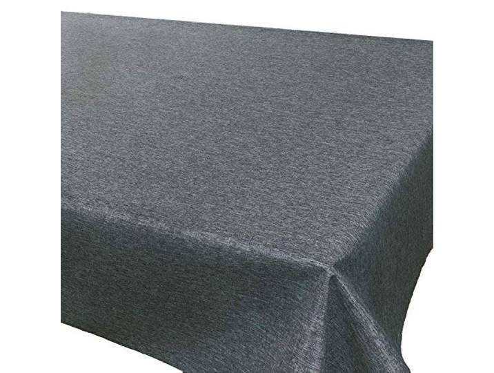 Tischdeckenshop24 Tischdecke WIEN anthrazit Premium, schmutzabweisend, ganzjährig, rechteckig 130x160 cm