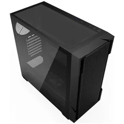 Darkflash Tech Darkflash DS900 Mesh computer case without fans (Black) (ATX, ITX, mATX), PC Gehäuse, Schwarz