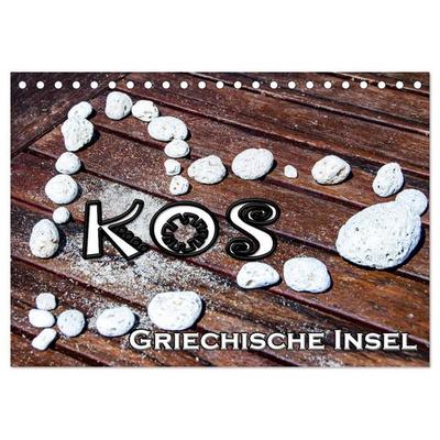 Griechische Insel Kos (Tischkalender 2027 DIN A5 quer), CALVENDO Monatskalender