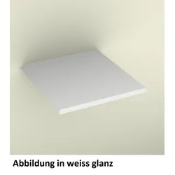 Artiqua 400 Abdeckplatte Dekor, Weiß Glanz, 400-APD-2-30-125 400-APD-2-30-125