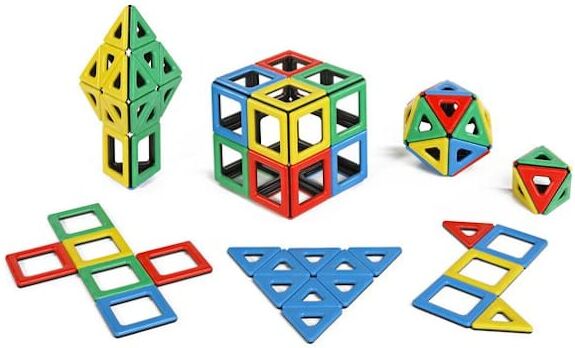 Polydron Magnetic, 96 delar