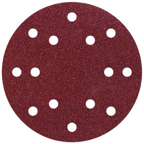 Wolfcraft 1840000 Exzenterschleifpapier mit Klett, gelocht Körnung (num) 40 (Ø) 150mm 5St.