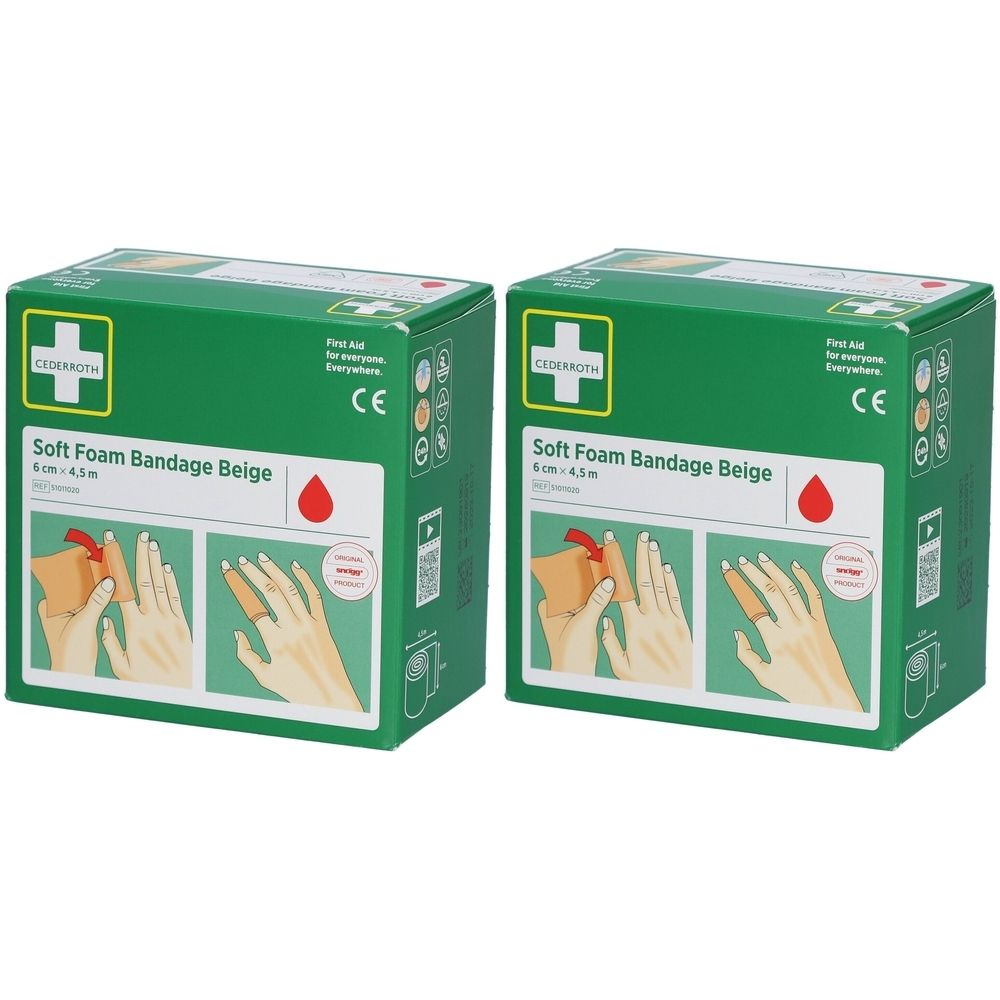Soft Next selbsthaftender Verband 6 cmx4,5 m 2x 2x1 St Binden