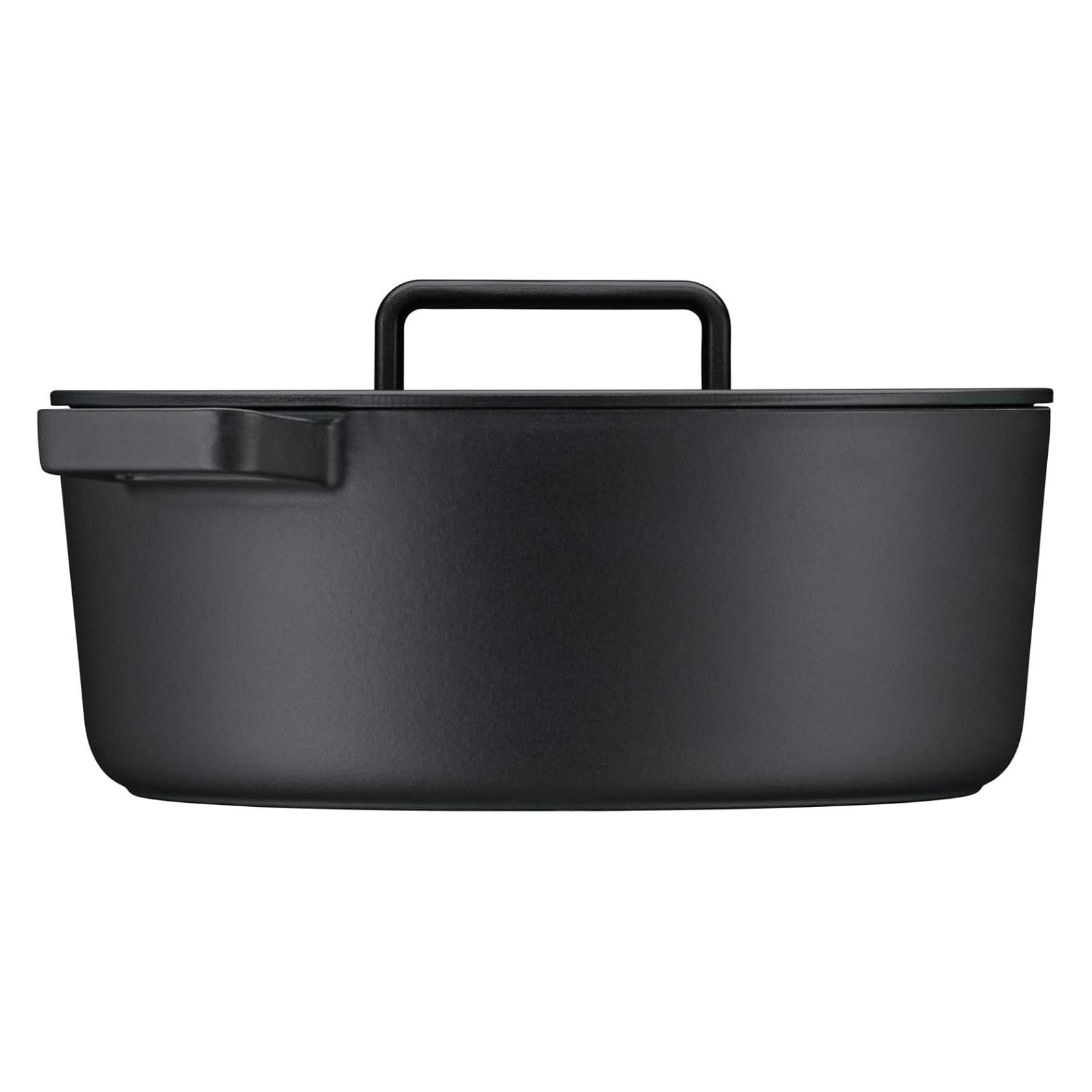 WMF Flavour Bräter (Bräter + Schmortopf, Emaille, Gusseisen, 33 x 17.50 cm) (3201113198)
