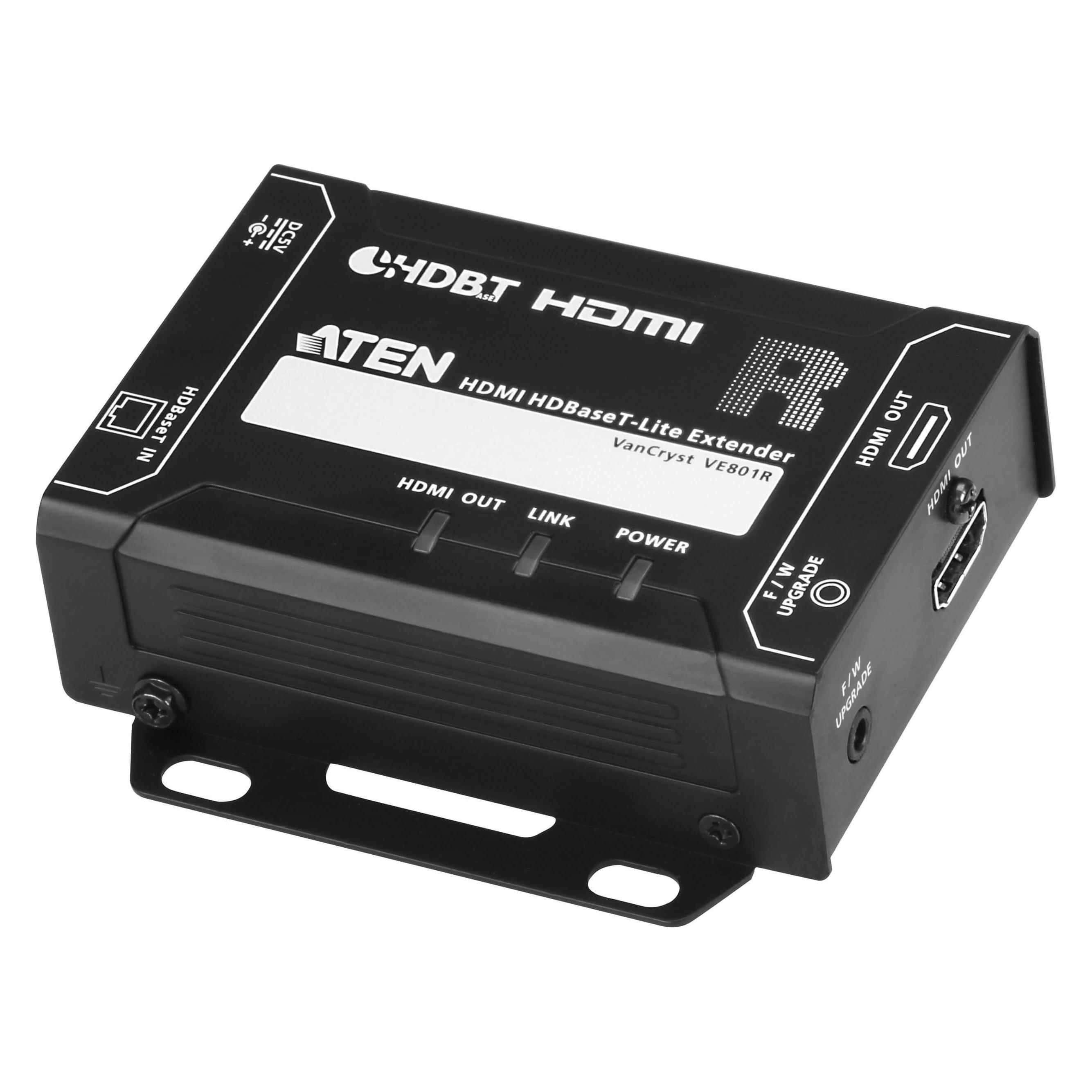 Aten VanCryst VE801 HDMI HDBaseT-Lite Extender, Receiver (VE801R-AT-G)
