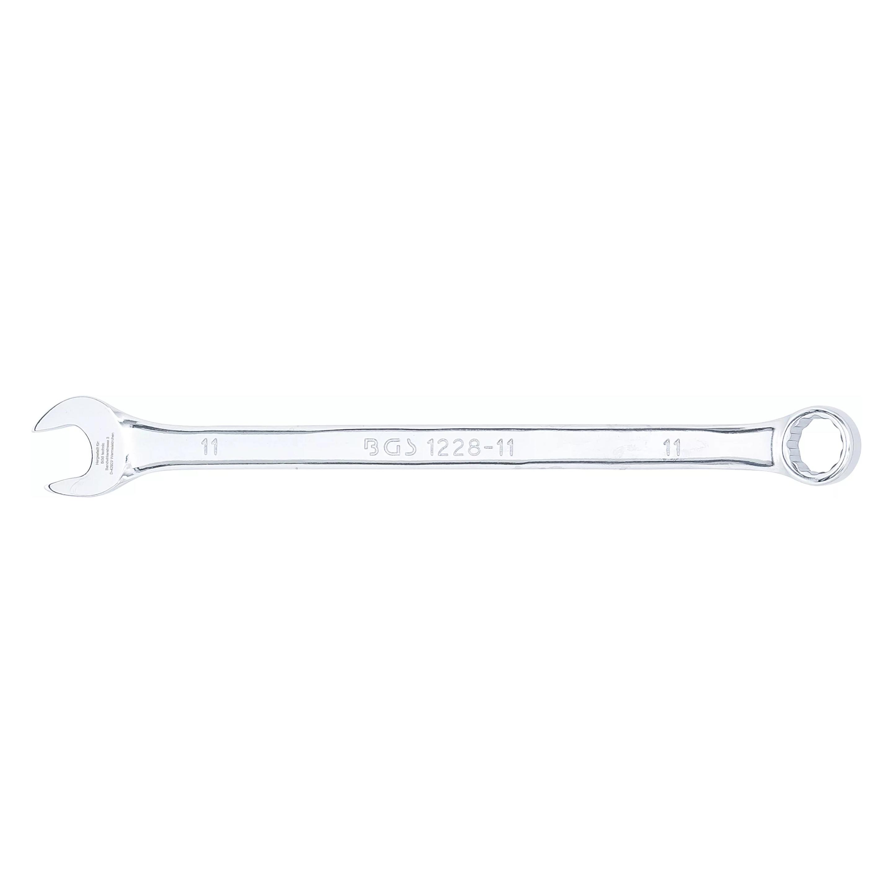 BGS Maul-Ringschlüssel extra lang SW 11 mm (11 mm) (1228-11)