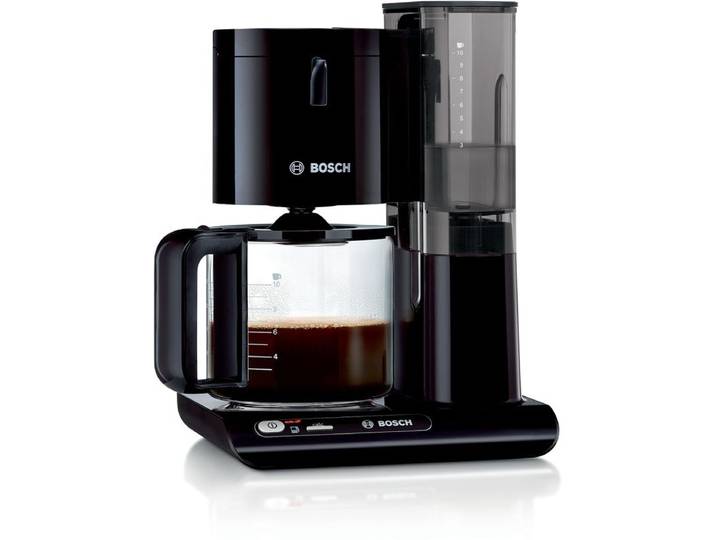 Bosch Filterkaffeemaschine, Styline, Schwarz, TKA8013
