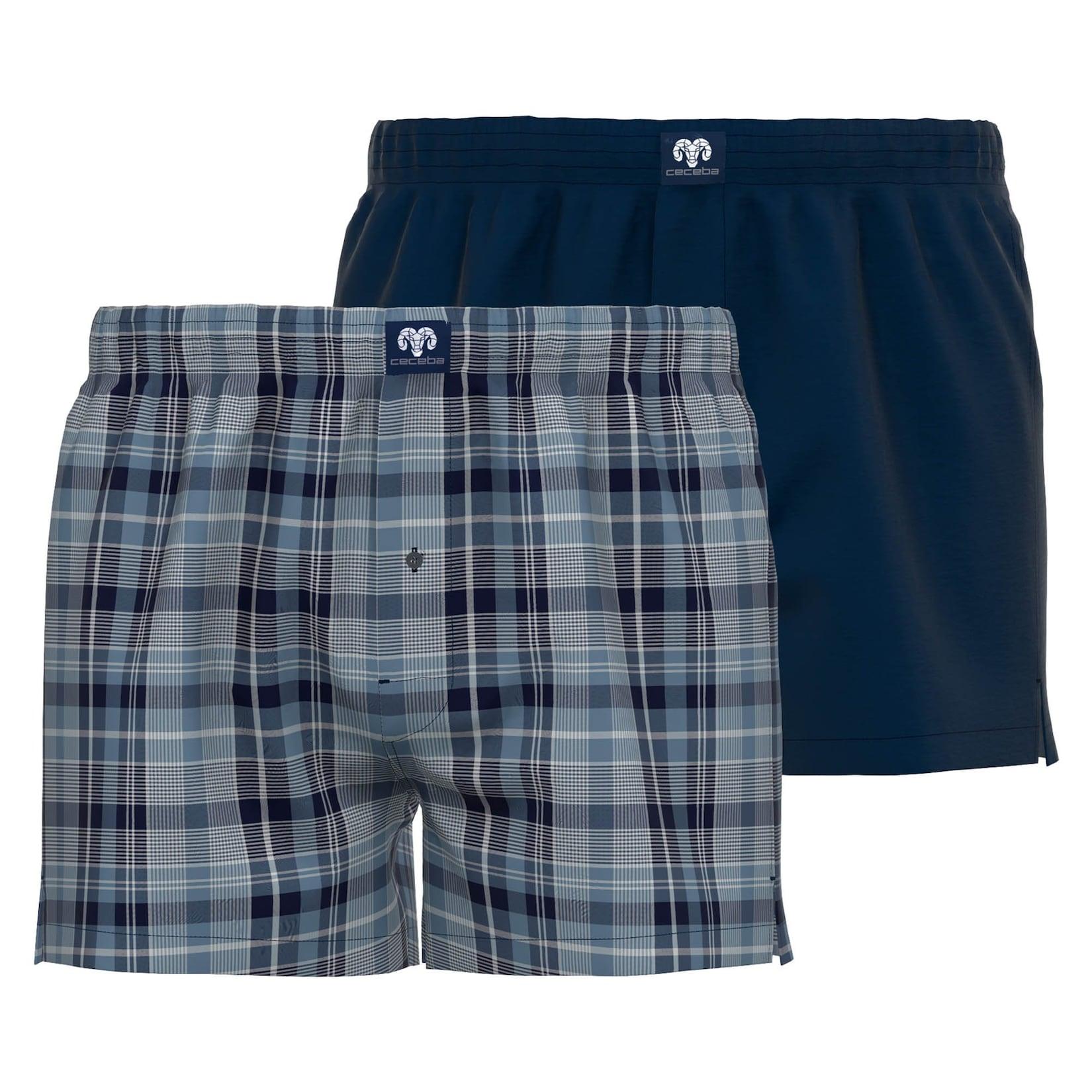 Herren Web-Boxershorts