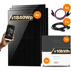 SunEnergyXT 500 Komplettset – 10 kWh / 800 W / 1.840 Wp – Sofort lieferbar