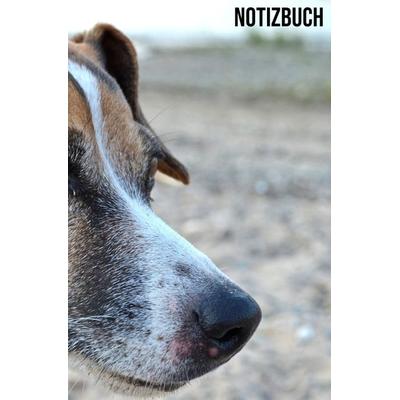 Kariertes Notizbuch 6x9 Hundemotiv, Taschenbuch von Print & Lettershop Salzgitter, Epubli, 978-3-7541-2892-3