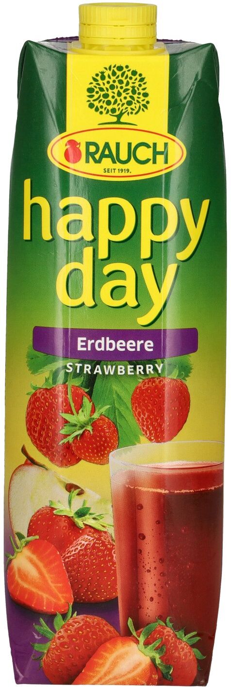 Happy Day Erdbeer 1l