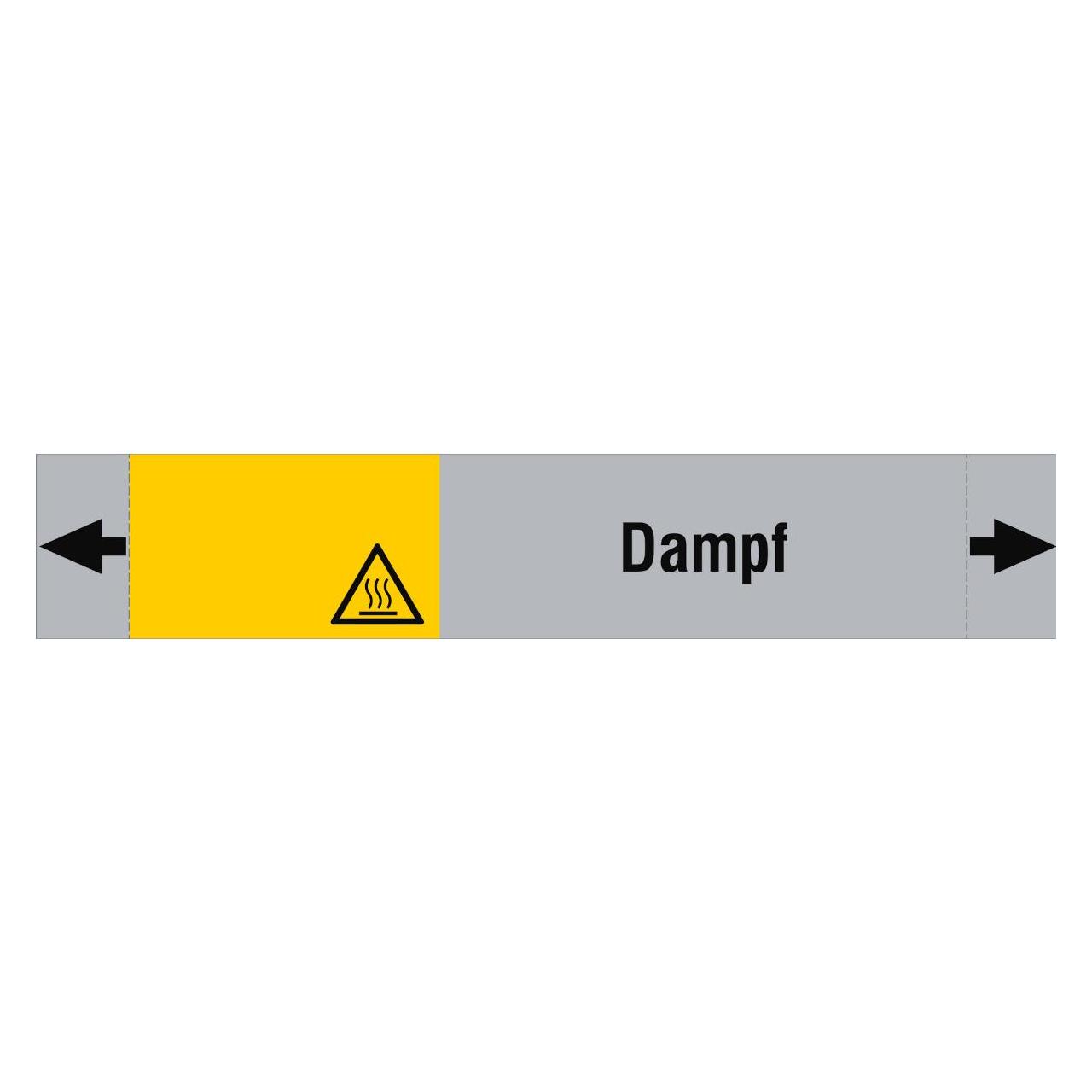 Brady ISO 20560 Rohrmarkierer - Gas (318318)