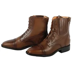 Harrys Horse Stiefelette Elite Brogue, braun mit Lochmuster, Schuhgröße: 43
