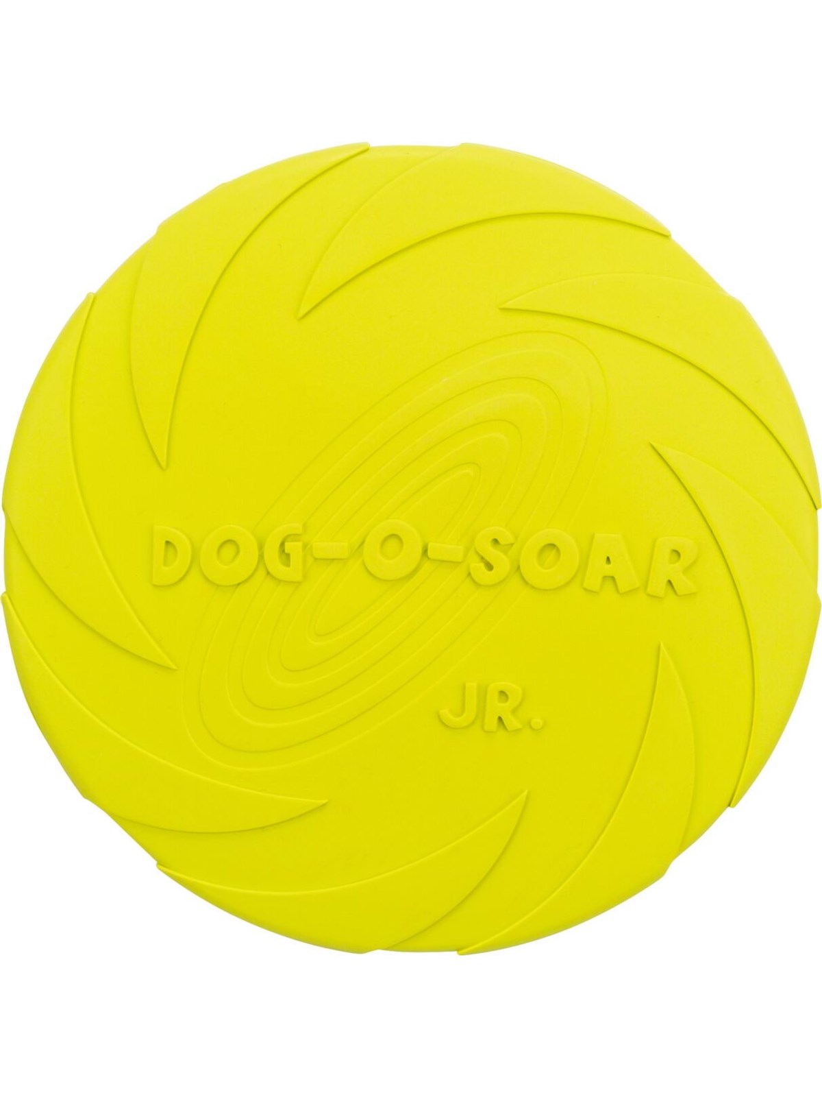 Trixie Dog Disc Frisbee Natural Rubber Lime 15cm
