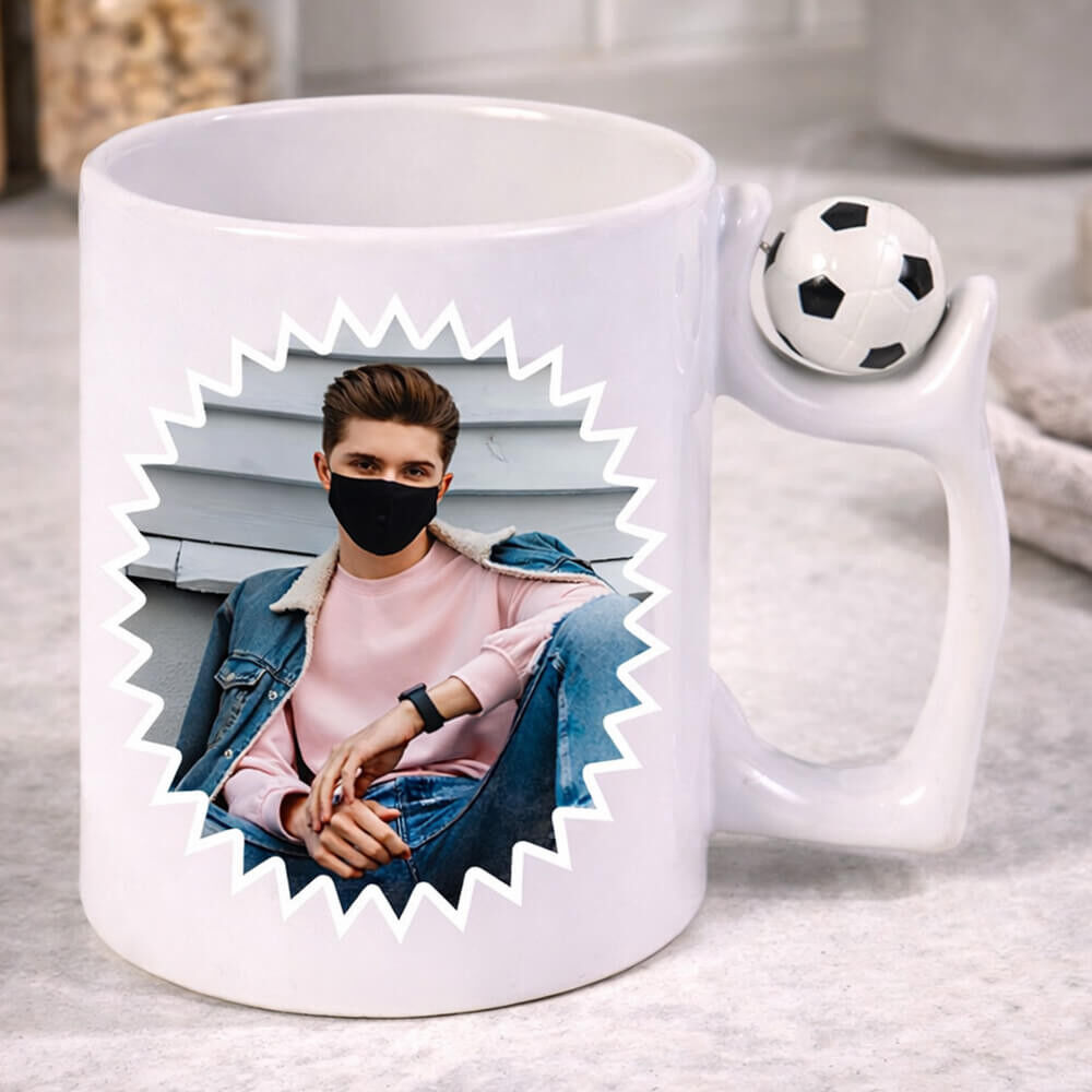 Ocadeau Mug ballon foot photo