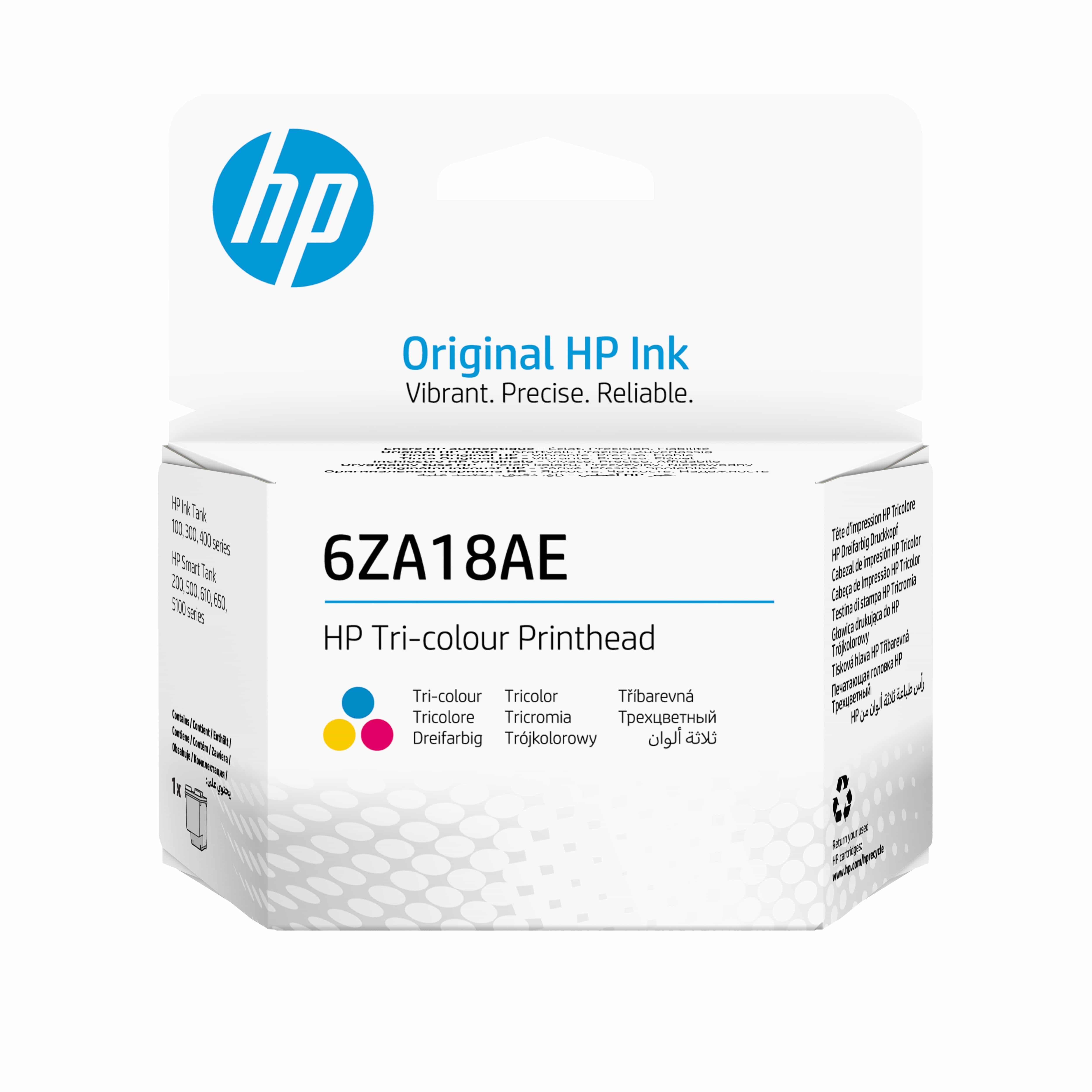 HP Druckerpatronen Cyan, Magenta, Gelb 6ZA18AE