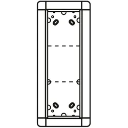 Ritto 1881399 Portier Rahmen Unterputz 3-fach RAL