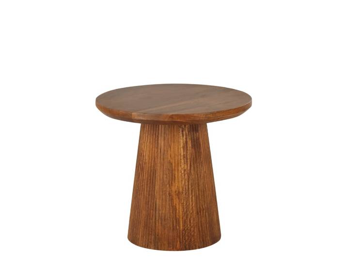 Couchtisch aus Mangoholz, dunkelbraun