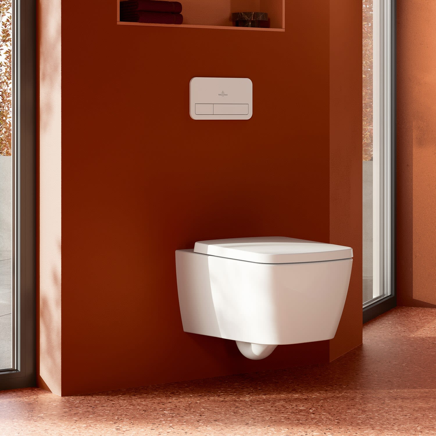 Villeroy & Boch Subway 3.0 WC-Sitz, mit Absenkautomatik, mit abnehmbaren Sitz