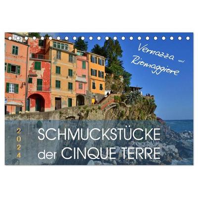 SCHMUCKSTÜCKE der CINQUE TERRE (Tischkalender 2027 DIN A5 quer), CALVENDO Monatskalender