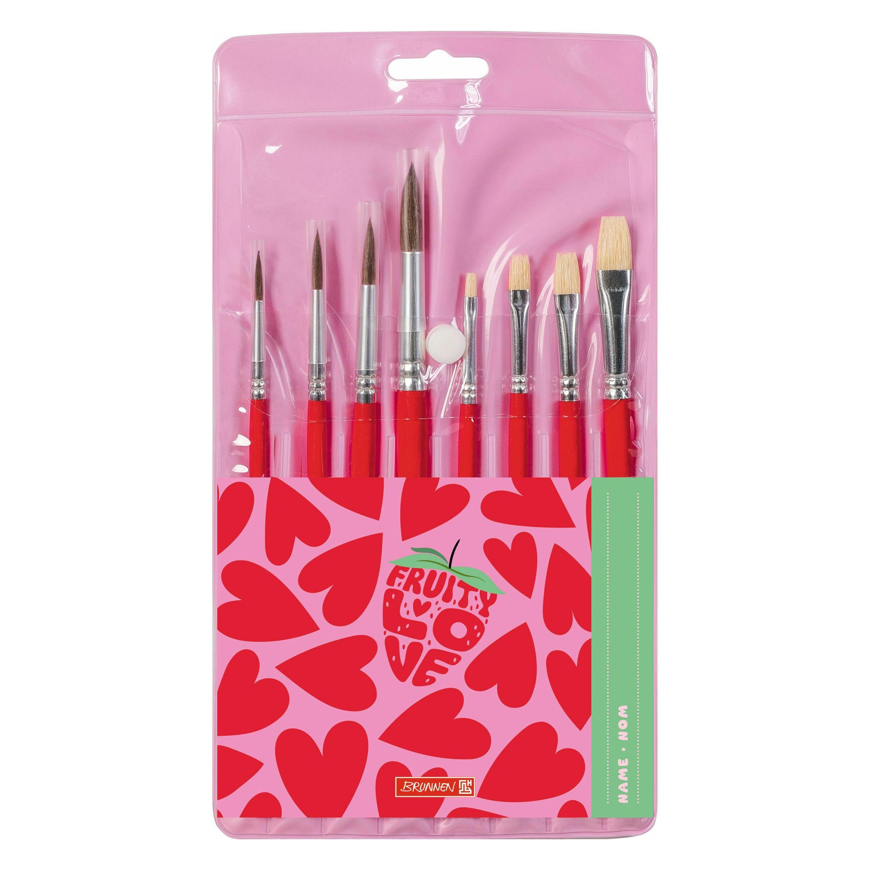 Baier & Schneider Schulpinsel 8er-Set Fruity Love (1048934522)